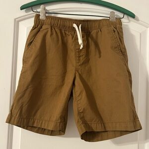 Boy’s Brown Casual Shorts with Drawstring